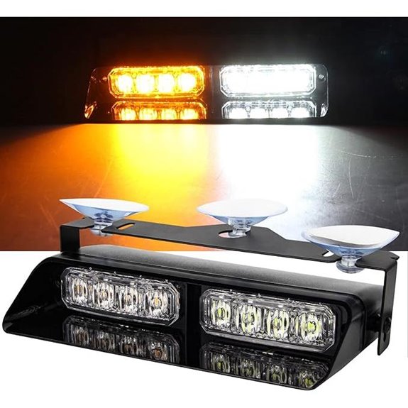 LED Dash Emergency Strobe Light for Vehicles