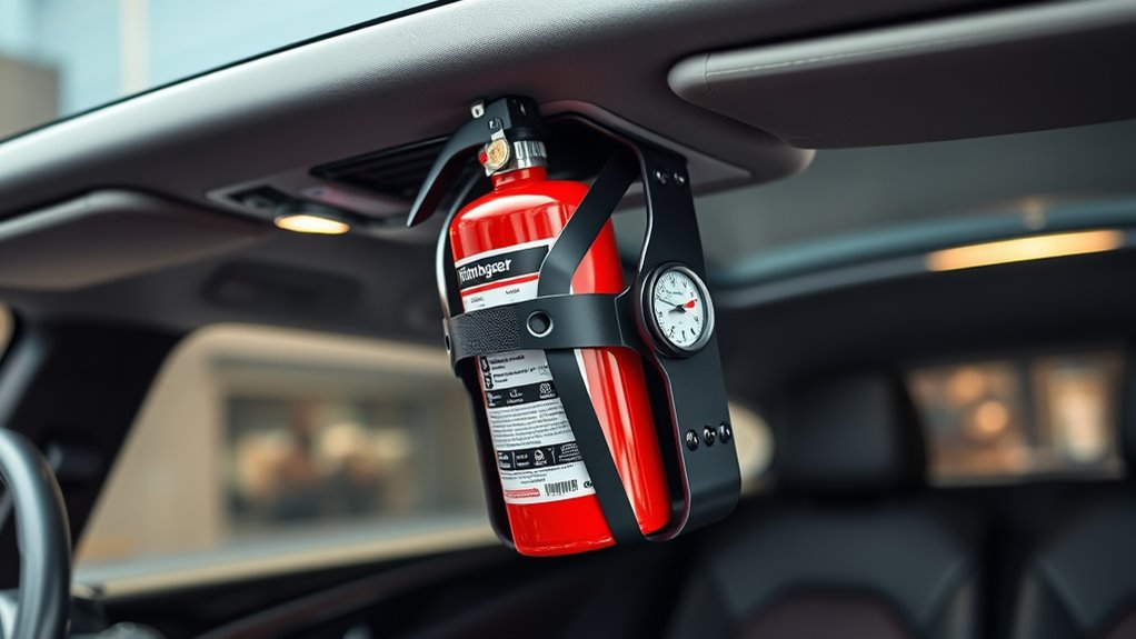 vehicle fire extinguisher selection criteria