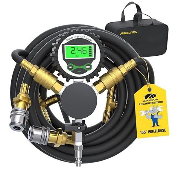MIKKUPPA 4 Tire Inflation System for Vehicles