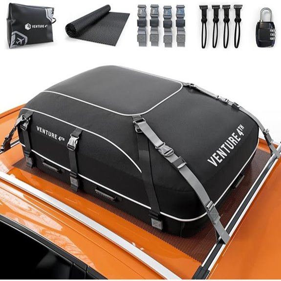 VENTURE 4TH Car Rooftop Cargo Carrier (21 Cu Ft)