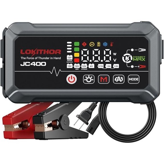 LOKITHOR JC400 9-in-1 Car Battery Charger & Jump Starter