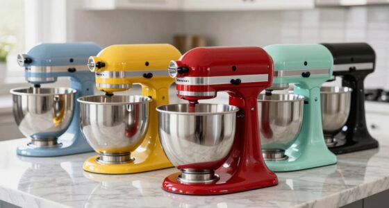 vibrant kitchenaid mixer colors