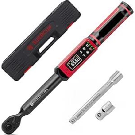Digital Torque Wrench with Vibration and LED Indicators