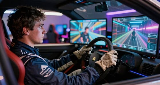 virtual racing vs driving