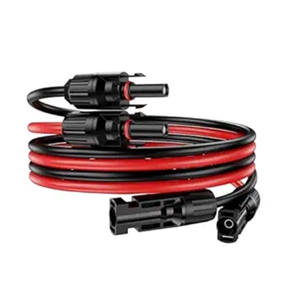 10Ft Waterproof Solar Extension Cable Kit