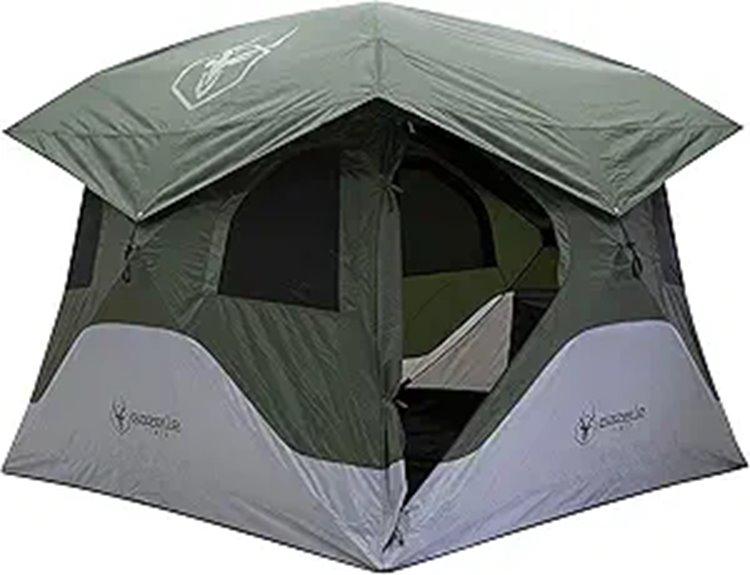 Gazelle T4 Hub Tent Waterproof UV Resistant 4-Person