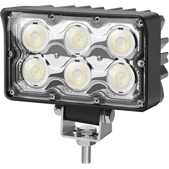 6-Inch 60W Waterproof LED Tractor Flood Light
