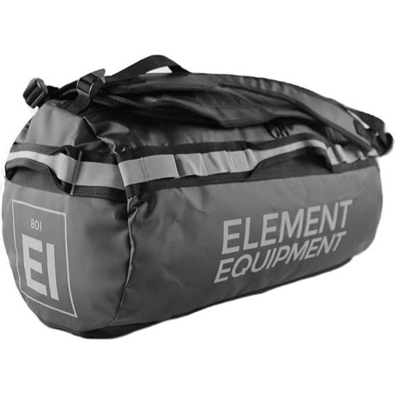 Element Trailhead Waterproof Duffel Bag with Shoulder Straps