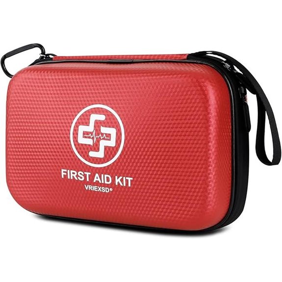 Waterproof 320-Piece First Aid Kit for Home & Travel