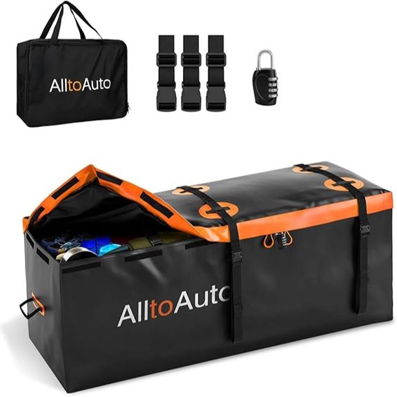 Waterproof Cargo Bag for Hitch Carrier (20 CuFt)