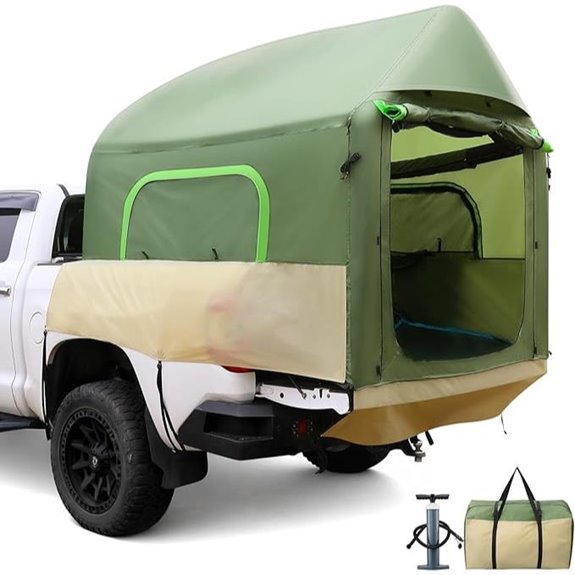 Truck Bed Tent for Pickup Trucks Waterproof & Easy Setup