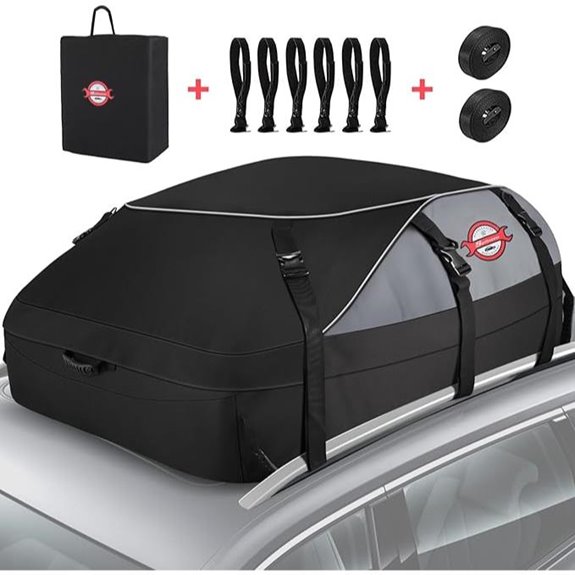 Sailnovo 20Cu Ft Waterproof Roof Cargo Carrier
