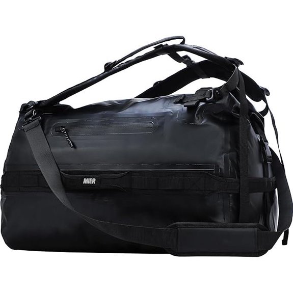 MIER Waterproof Rolltop Duffel Bag for Travel and Outdoors