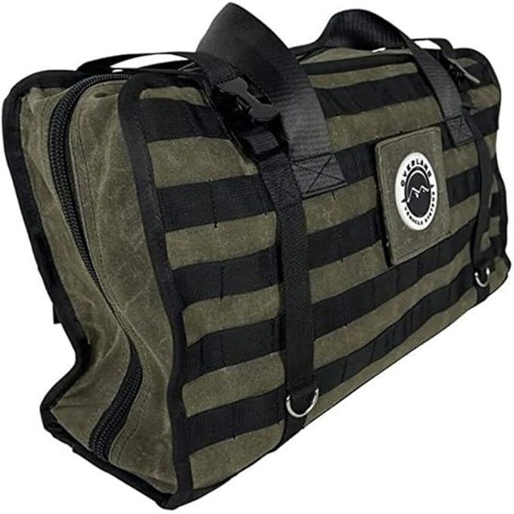 Overland Recovery Bag with Waterproof Waxed Canvas