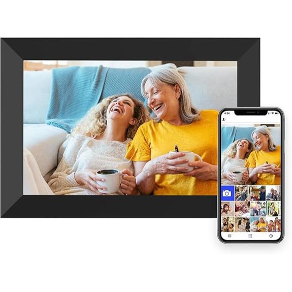 WiFi Digital Photo Frame 10.1 HD Touch Screen