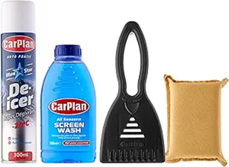 CarPlan Winter Essentials Kit (4 Pieces)