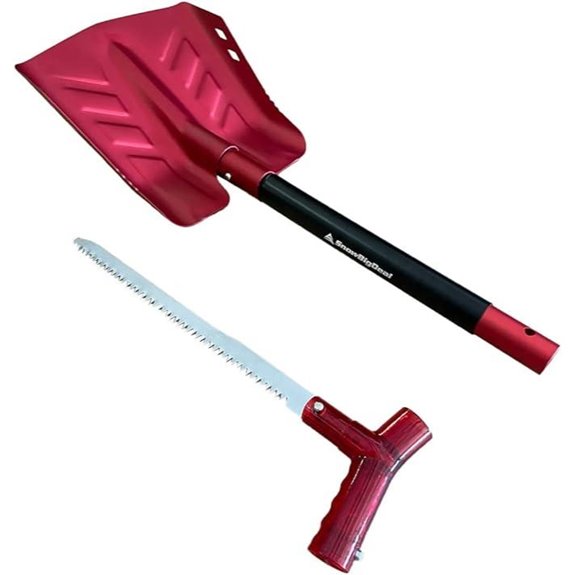 Emergency Snow Shovel with Saw for Winter Survival