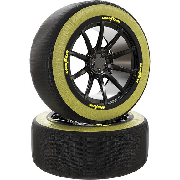 Goodyear Textile Traction Snow Socks for Winter Safety