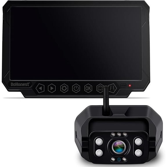 FHD 1080P Wireless Backup Camera & 7'' DVR Monitor