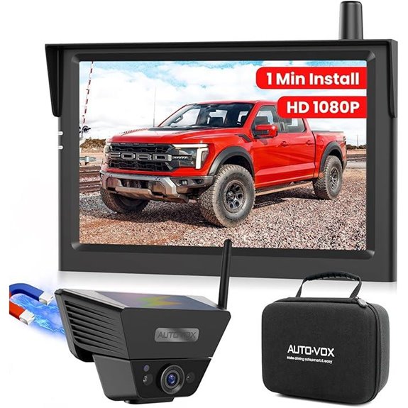 AUTO-VOX Wireless Backup Camera System with Monitor