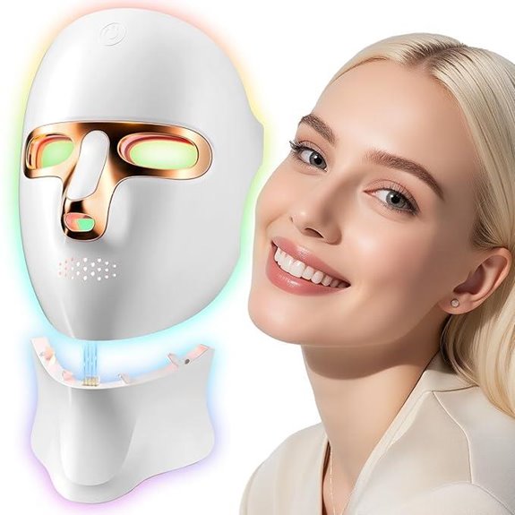 Cordless Infrared LED Face Mask for Light Therapy