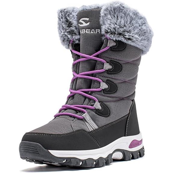 HOBIBEAR Women's Waterproof Winter Snow Boots