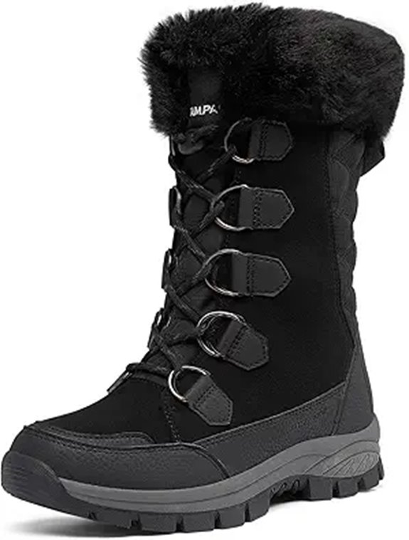 DREAM PAIRS Women's Waterproof Snow Boots