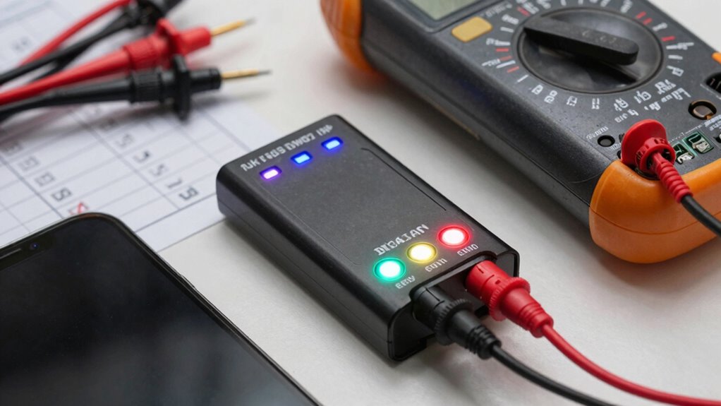battery health monitoring routine