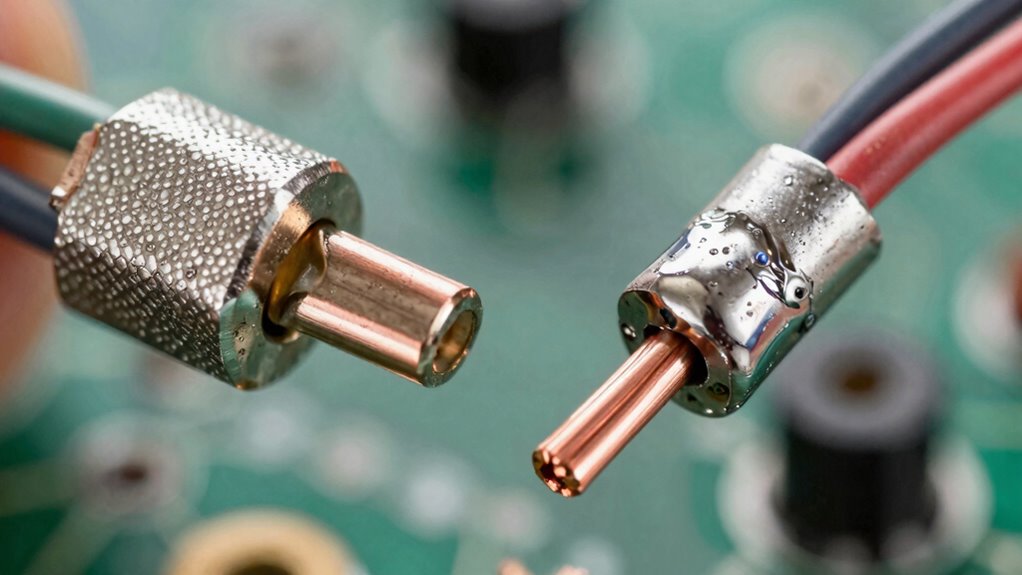 crimping offers greater durability