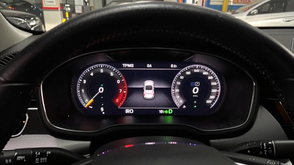 customize tire pressure alerts