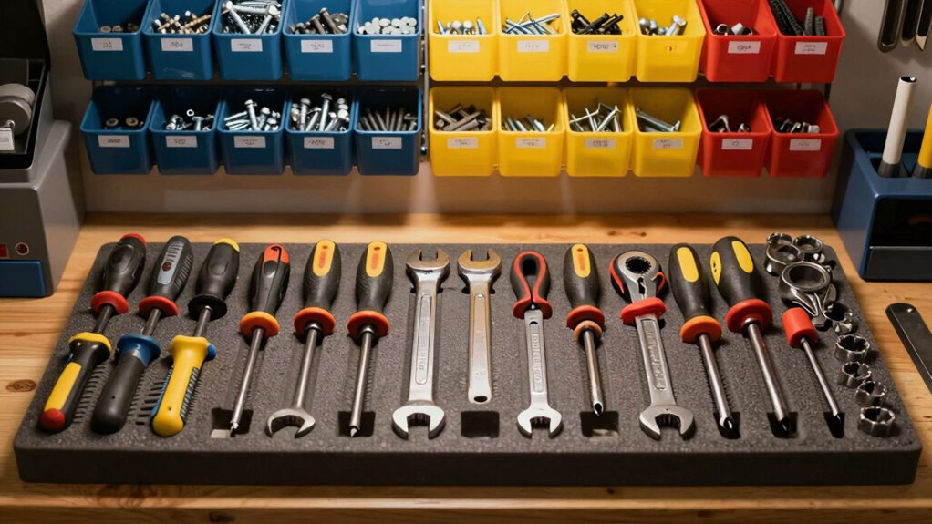 effective organized tool storage