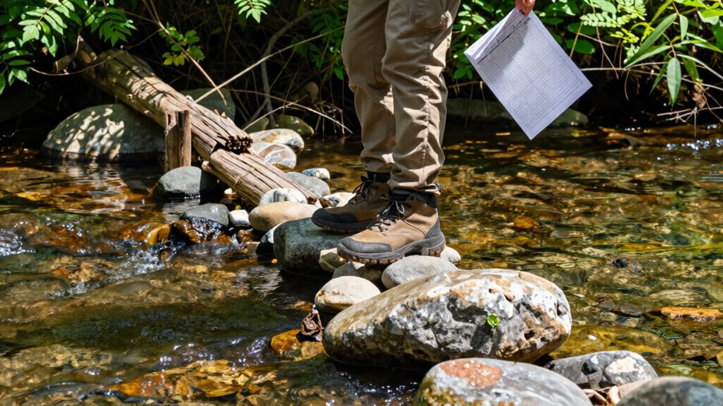 evaluate water crossing safety