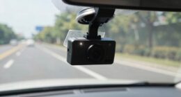 improper dash cam mounting