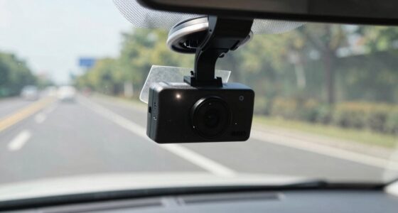 improper dash cam mounting