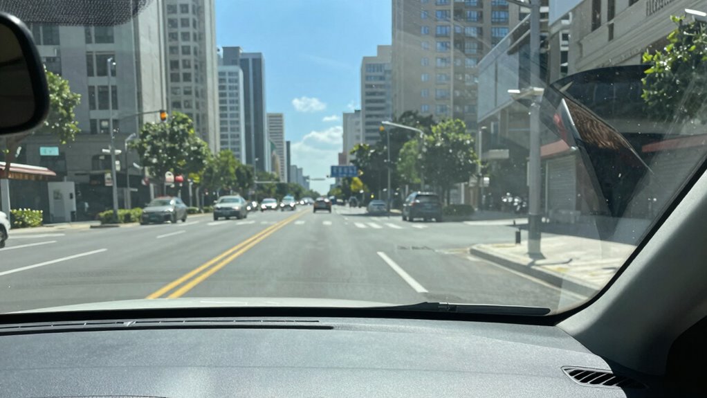 minimizing windshield glare naturally