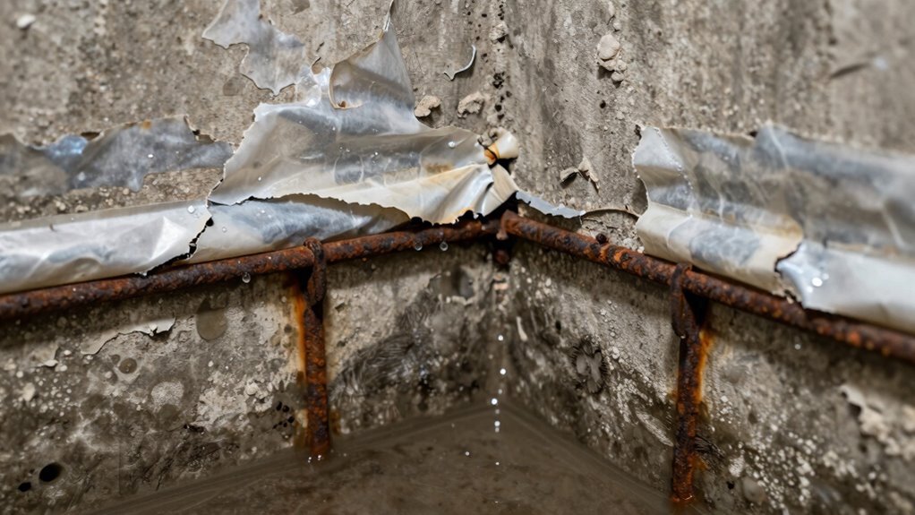 neglecting proper waterproofing techniques