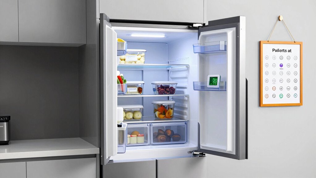 optimize fridge energy efficiency