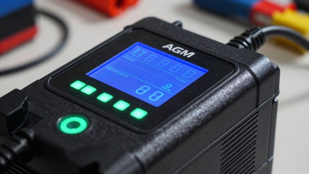 optimized agm charging settings