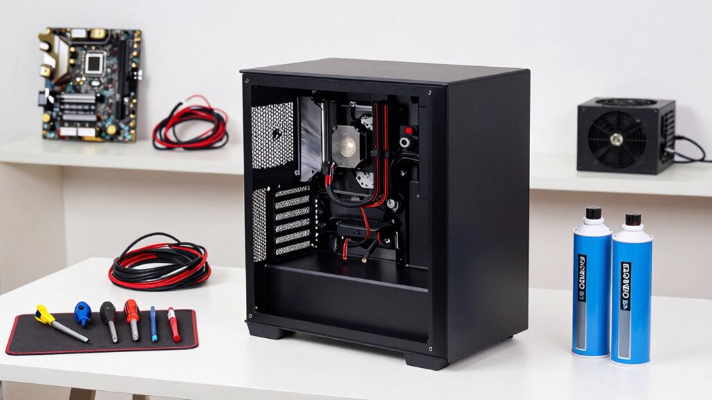 prioritize hardware and software setup