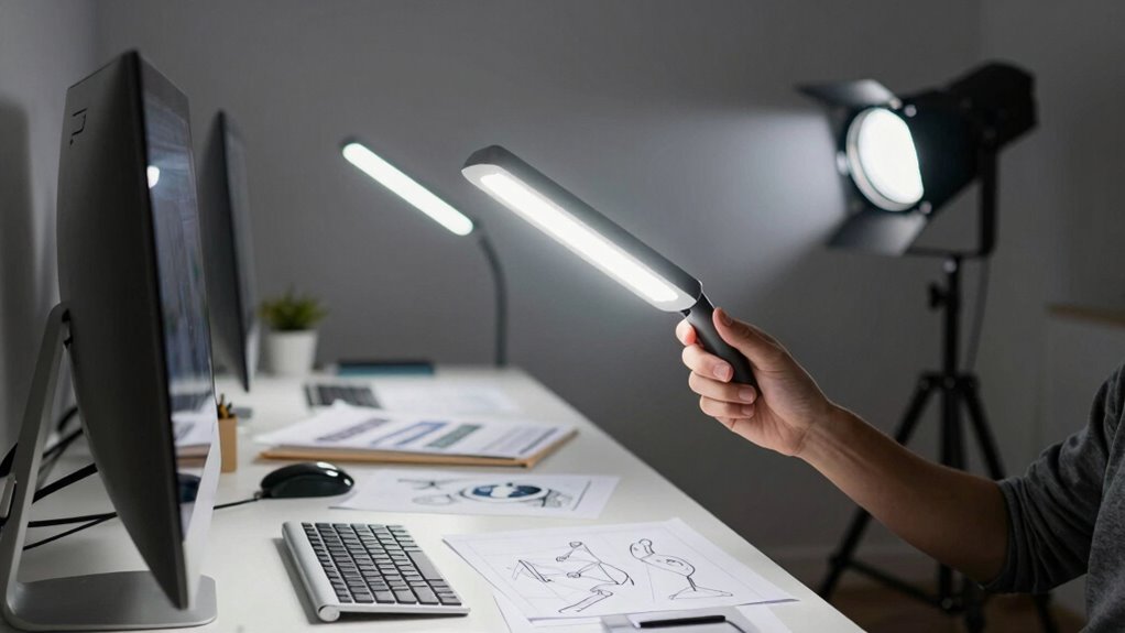 progression in light positioning