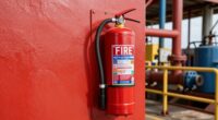 proper rig extinguisher mounting