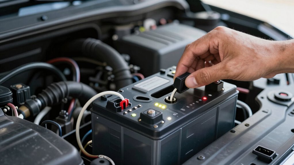 proper second battery setup