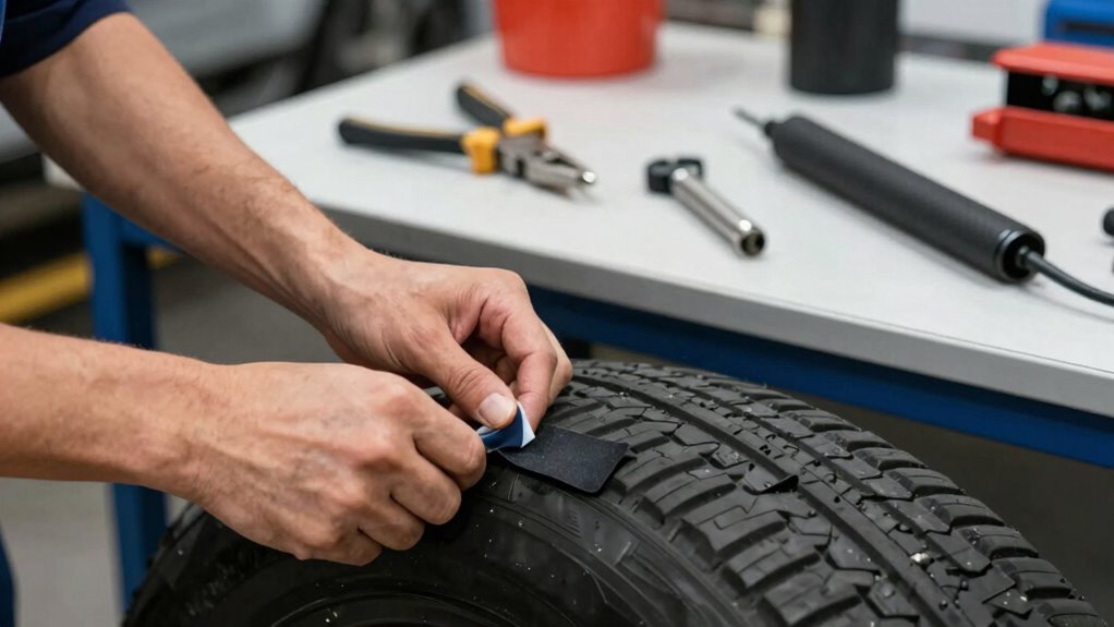 proper tire repair techniques