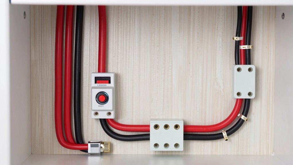 safe 12v fridge wiring