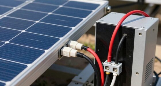 safe solar power connection