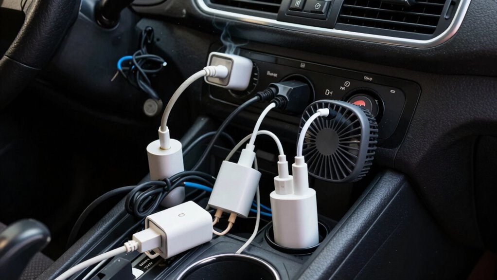 safe vehicle power usage