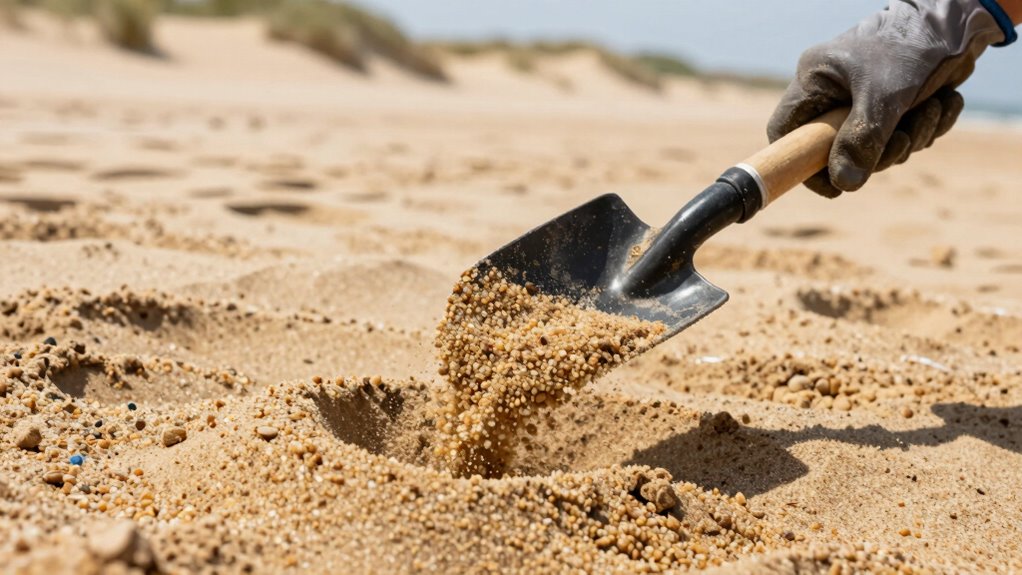 sand extraction methods comparison
