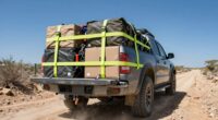 secure cargo on trails