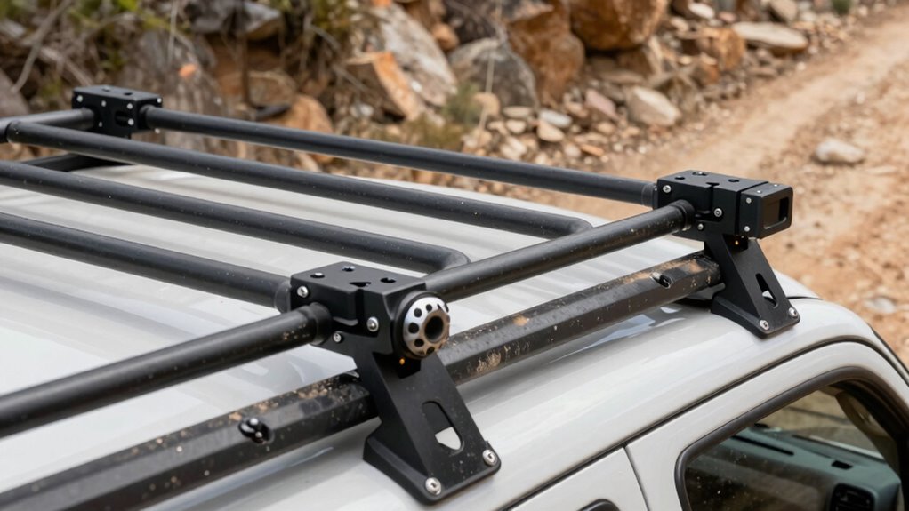 secure mount on uneven terrain