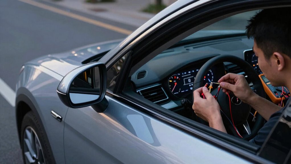 selecting correct parking power